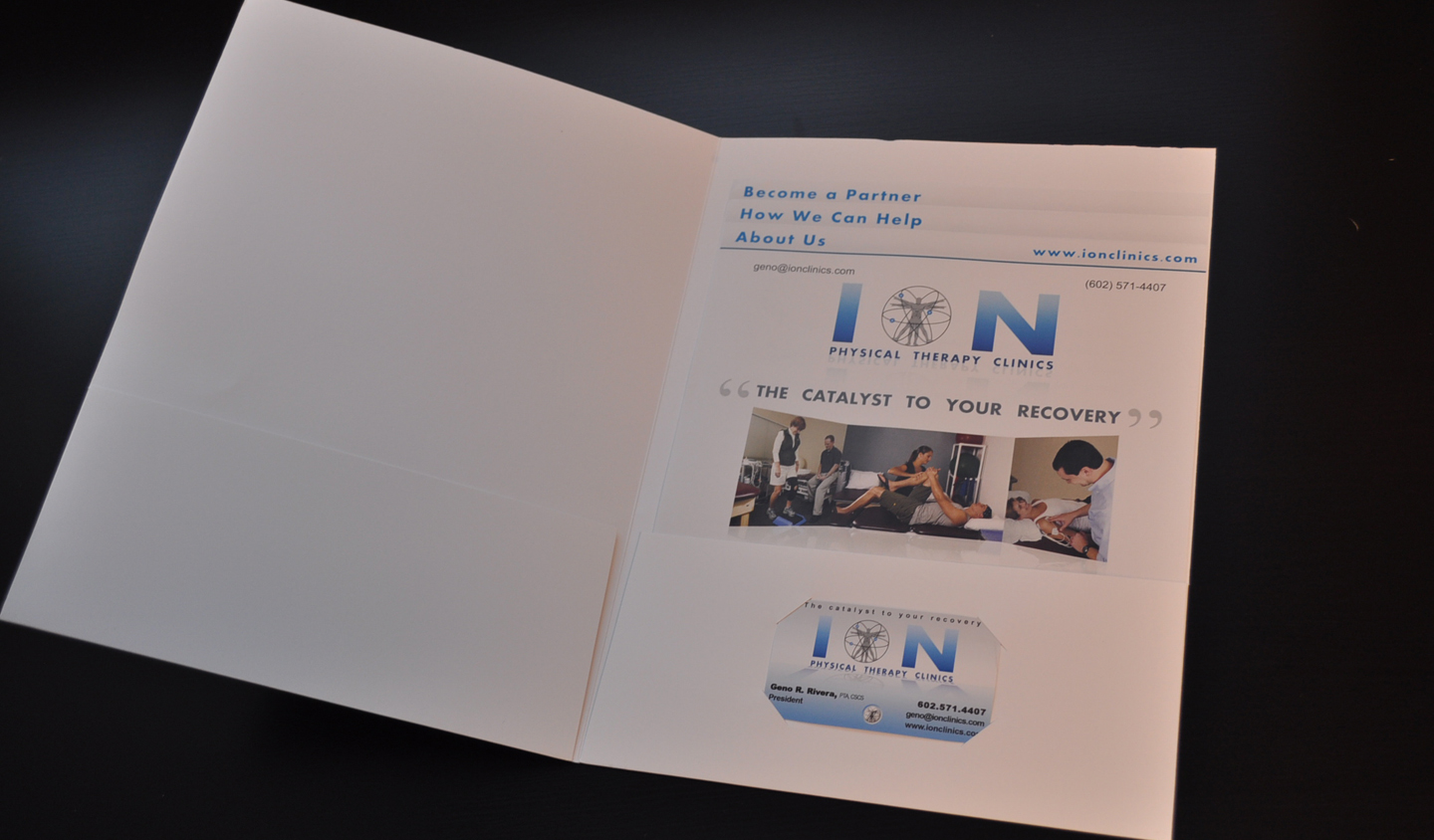 ION Pocket Folder by Liquis Design