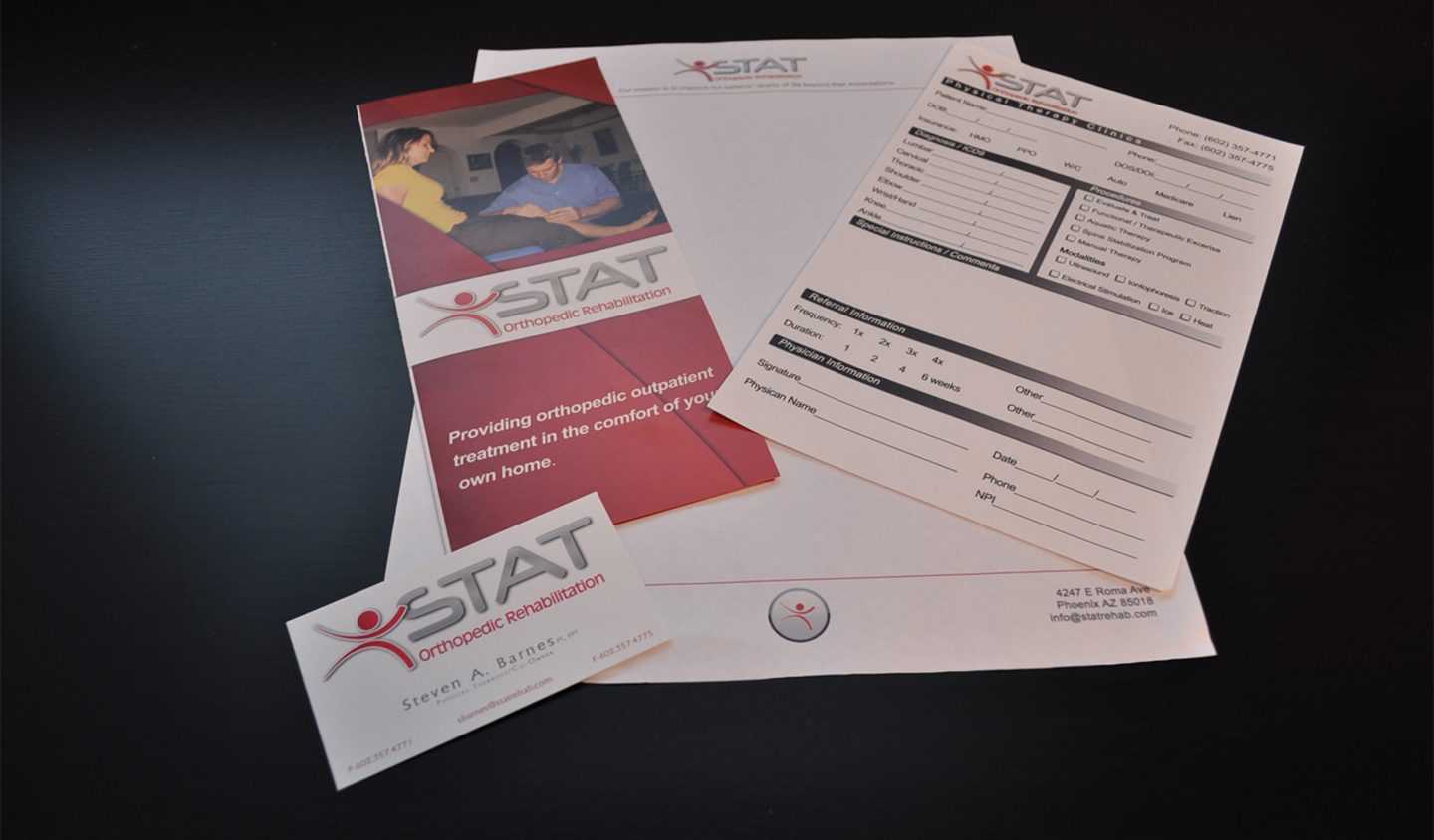 STAT Collateral by Liquis Design