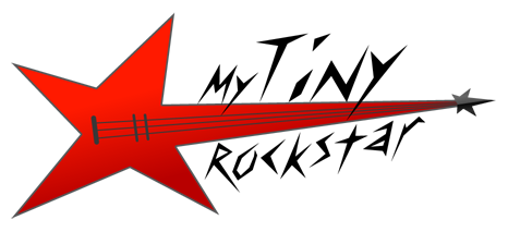 My Tiny Rockstar Logo by Liquis Design
